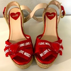 ORIGINAL Moschino Wedges